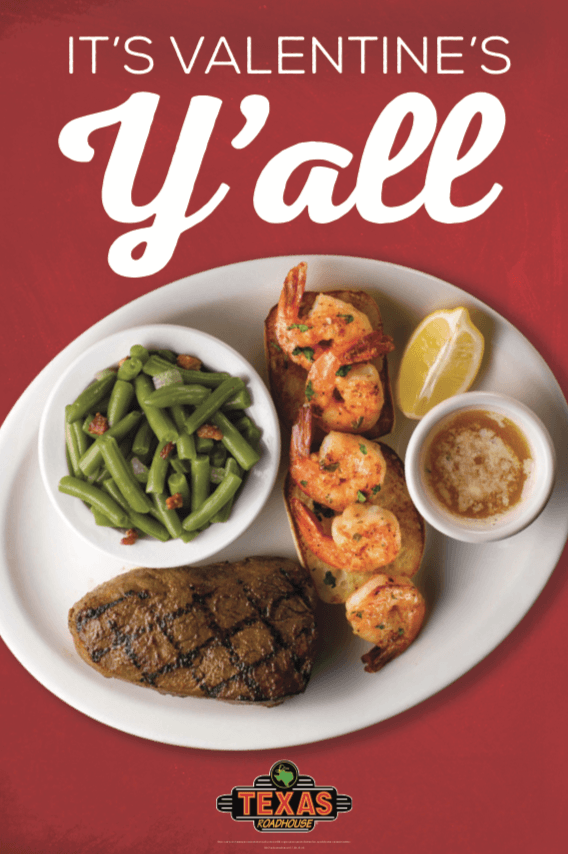 Texas Roadhouse Valentines