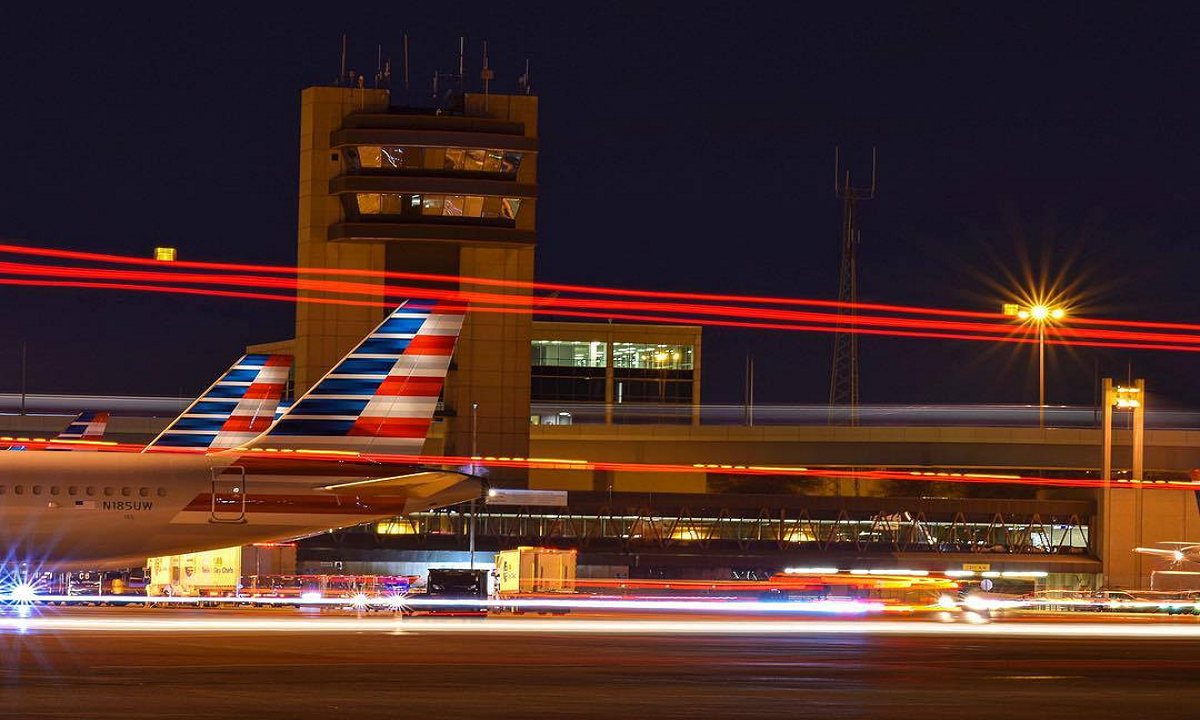 DFW International Airport Night