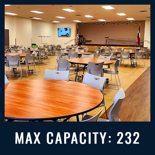 The Colony Senior Center Unique Meeting Space Frame